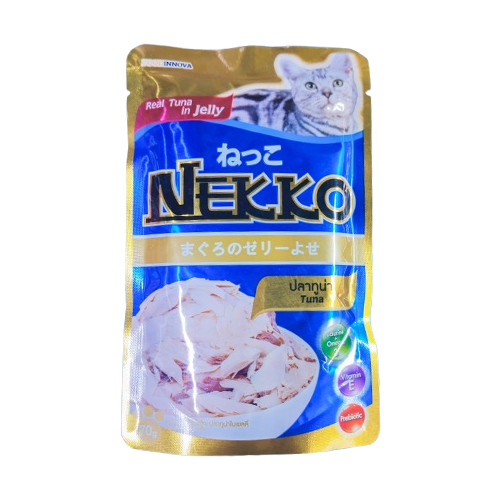 Nekko Pouch Real Tuna In Jelly (70g)