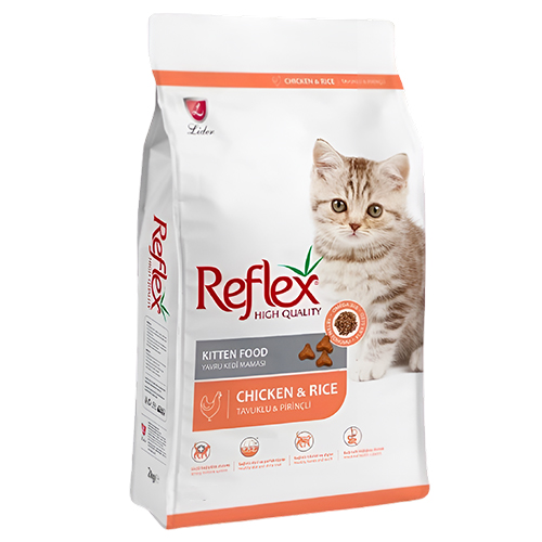 Reflex Kitten Cat Food with Chicken And Rice (2kg)