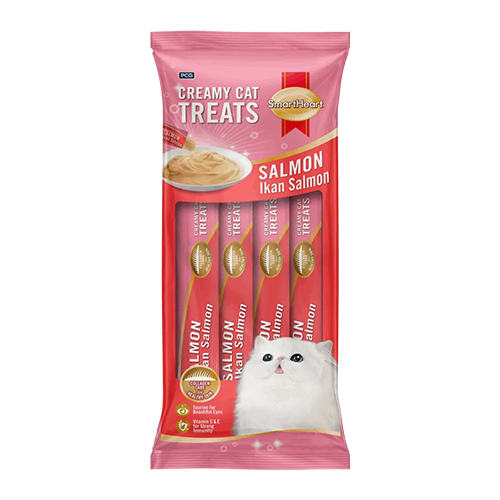 SmartHeart Creamy Cat Treat – Salmon Flavor