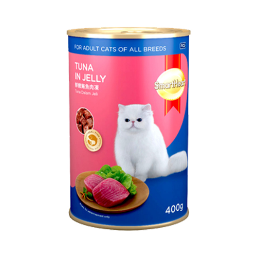 SmartHeart Adult Cat Can Food Tuna in Jelly (400g)