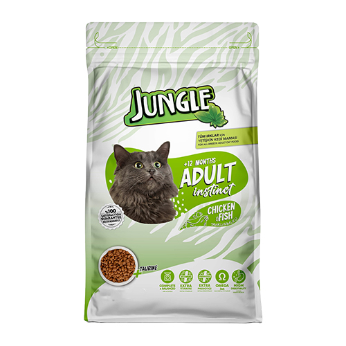 Jungle Premium Adult Cat Food Chicken & Fish (1.5kg)