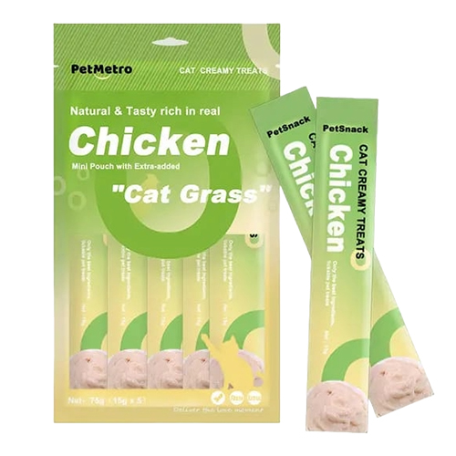 PetMetro Creamy Treats Chicken (5×15g)